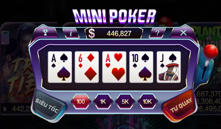 Mini Poker Tại 789Club Đỉnh Cao Đấu Trí Với Những Giải Thưởng Siêu Khổng Lồ
