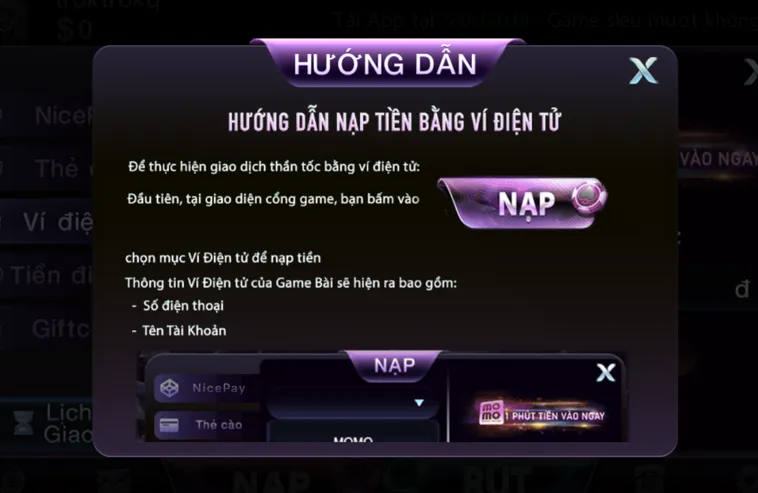 Nạp Tiền 789Club Qua Ví Điện Tử Siêu Tốc Gia Tăng Ngân Sách Chinh Phục Mọi Ván Cược Lớn