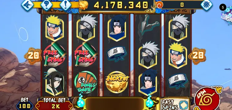 Nổ Hũ Naruto Slots Tại 789Club Siêu Phẩm Quay Số Với Giải Thưởng Jackpot Khổng Lồ