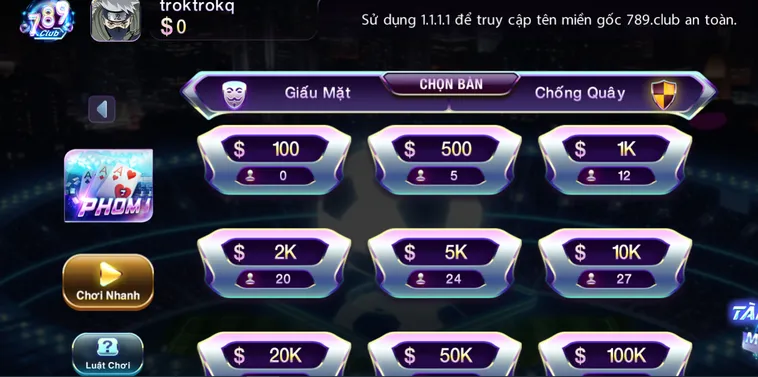 Chinh Phục Siêu Phẩm Phỏm Tại 789Club Đẳng Cấp Đầy Thử Thách