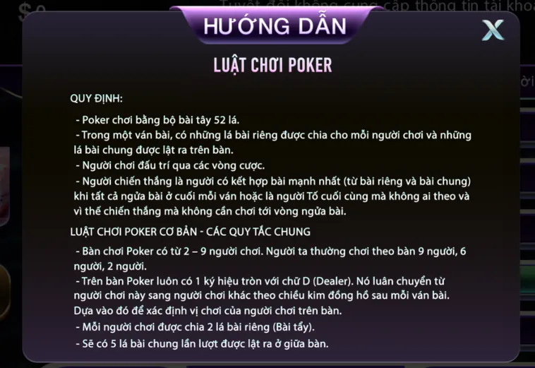 Poker Tại 789Club Siêu Phẩm Cá Cược Hấp Dẫn Với Tỷ Lệ Thắng Lớn Hiện Nay