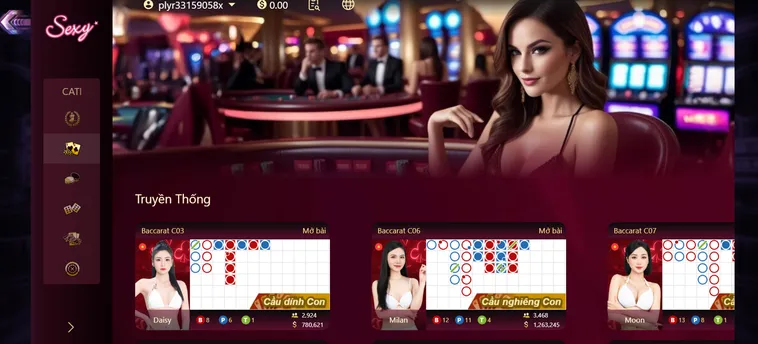 Sức Hút Khó Cưỡng Từ Sảnh Sexy Gaming Live Tại 789Club