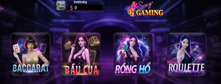 Sức Hút Khó Cưỡng Từ Sảnh Sexy Gaming Live Tại 789Club
