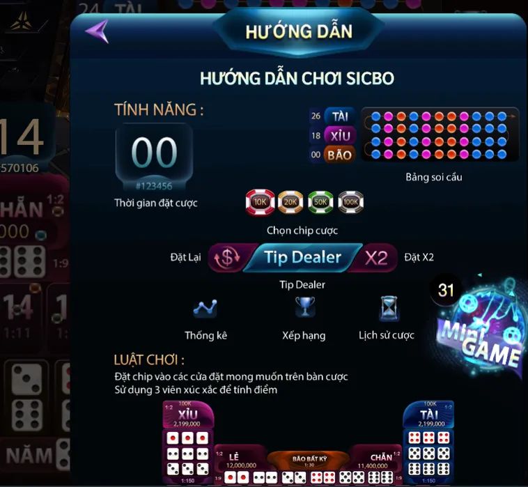 Sicbo Casino Tại 789Club Chinh Phục Bí Mật Kho Báu Thần Thoại Đỉnh Cao